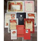 Грамота Верховного Совета БССР + все остальное. Все грамоты на одного человека.