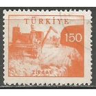 Турция. Табакоуборочный комбайн. 1959г. Mi#1706.