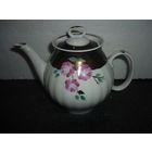 Чайник Фарфор Дулево СССР Ручная Роспись