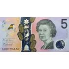 Австралия 5 долларов образца 2021 года UNC p62 серия Ci