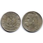 10 злотых 1937, Польша. Пилсудский. Штемпельный блеск, коллекционное состояние