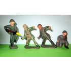 Солдатики "Народная армия ГДР"