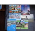 6 почтовых открыток (Будапешт, Варшава, Париж, Уппсала, Осло, Петербург)