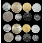 8 МОНЕТ НЕПАЛА ( ЮБИЛЕЙНЫЕ 5 РУПИЙ 1990 Г. "НОВАЯ КОНСТИТУЦИЯ" )