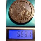 Великобритания 2 пенса 1797 (2). "Колесо телеги".