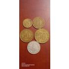 Югославия, 5,10,20,50 пара и 1 динар 1965.