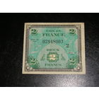 Франция, Союзная Оккупация 2 Фр. 1944