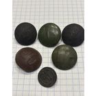 Пуговицы номерные, с рубля три дня