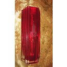 Ваза . Неман . Красное стекло . Олимпиада-80 . Мурахвер