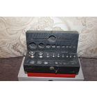 Набор гирек для весов, времён СССР, некомплект.