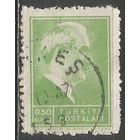Турция. Мустафа И.Инёню. Второй Президент. 1942г. Mi#1135.