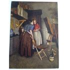 1957. Рянгина. В мастерской художника