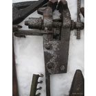 Тиски старинные из кузницы