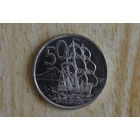 Новая Зеландия 50 центов 2009 с 1 руб