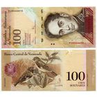 Венесуэла. 100 боливаров (образца 2009 года, P93c, UNC)
