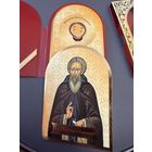 100 рублей. 2013 год.  Преподобный Сергий Радонежский . ПРУФ. ЗОЛОТО  9.999.  10 гр.