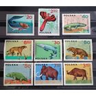 Польша 1966 Динозавры