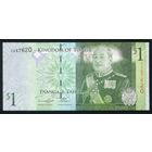 Тонга 1 паанга 2009 г. P37(2). Серия C. UNC