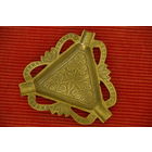Пепельница латунная