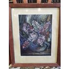 КАРТИНА БУКЕТ  ХУДОЖНИК СТОЛЯРОВ И. М. ЗАСЛУЖЕННЫЙ ДЕЯТЕЛЬ ИСКУССТВ БЕЛАРУСИ АУКЦИОН ВСЕГО 7 ДНЕЙ