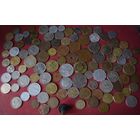 100 монет со всего мира без повторов без РФ, Украины. C рубля.