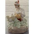 Фарфоровая статуэтка Иван Царевич с лягушкой. ФФЗ. Распродажа коллекции!!!