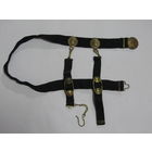 Перевязь. Ремень парадный офицерский ВМФ с подвесами для кортика. Черный. Полный комплект. Состояние. СССР.