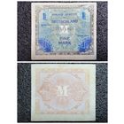 1 марка Германия 1944 г. союзная оккупация