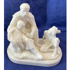 Скульптура Тарас Шевченко с детьми. СССР, колкий пластик