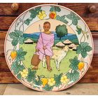 Тарелка настенная UNICEF из серии "Наши дети", Кения