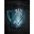 Хреновница СССР. Соусница . Кружка 0.33 . Синее стекло.