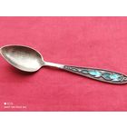Серебряная ложка,875,эмали, СССР, без Минимальной цены
