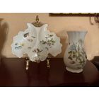 Ваза и менажница Цветы Ромашки Анютины глазки Aynsley Англия винтаж редкая серия