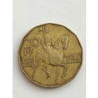 Чехия 20 крон, 1993 года. (вторая)