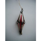 Ёлочная игрушка. Фонарик. Стеклярус.