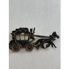 Брошь Карета Повозка Редкая Англия до 50
