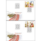 Беларусь 2011 год Конверты первого дня Белорусская народная одежда