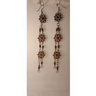 Серьги длинные цепи