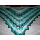 Шаль ручной вязки (ремесленник) лот 11 , 190 х 85 см  Предварительно уточняете наличие выставленного образца!!!