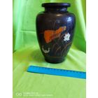 Ваза Вьетнам ручная роспись  периода СССР трёхдневный аукцион