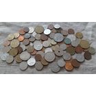 С РУБЛЯ! 80 монет. В большей массе Европа. Микс, без СССР, УК, РФ.