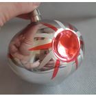 Игрушка ёлочная Капля Солнца, стекло. СССР