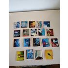 Наклейки Panini. Jonny Qeest 19 штук лотом