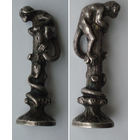 Печать дворянина XIX век Европа 800 Серебро