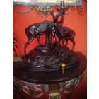 Большая сюжетная композиция металл тяжёлая 35/35см.