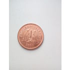 1 пенни 2004г.Фолклендские острова