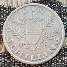 Австрия 1 шиллинг 1925 года. Архитектура. Серебро. Сторгуй за свою цену, предложи обмен!