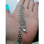 Цепь серебро 925 пробы Якорное плетение, торги с Рубля