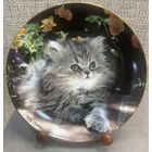 Декоративная фарфоровая тарелка Franklin Mint. Лучший нападающий. Англия 20.5 см