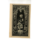 СТАРИННАЯ ГРАВЮРА  ?экслибрис?(А46)